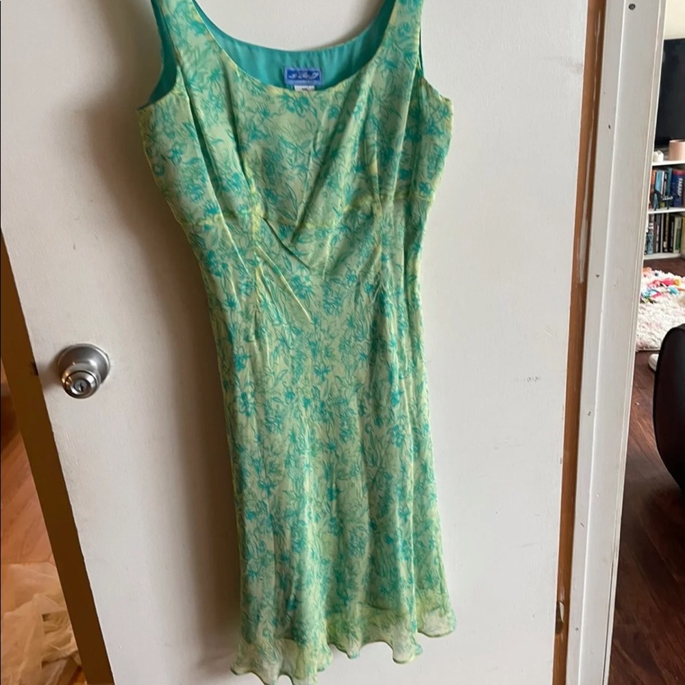 La rue 100% silk summer dress